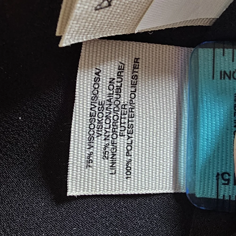 RACHEL Rachel Roy Red and Black Asymmetrical Fit and‎ Flare Dress